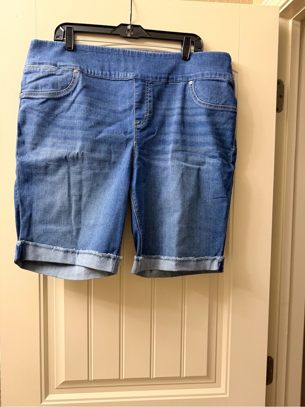 Blue Denim Bermuda Shorts - Comfortable Everyday Style
